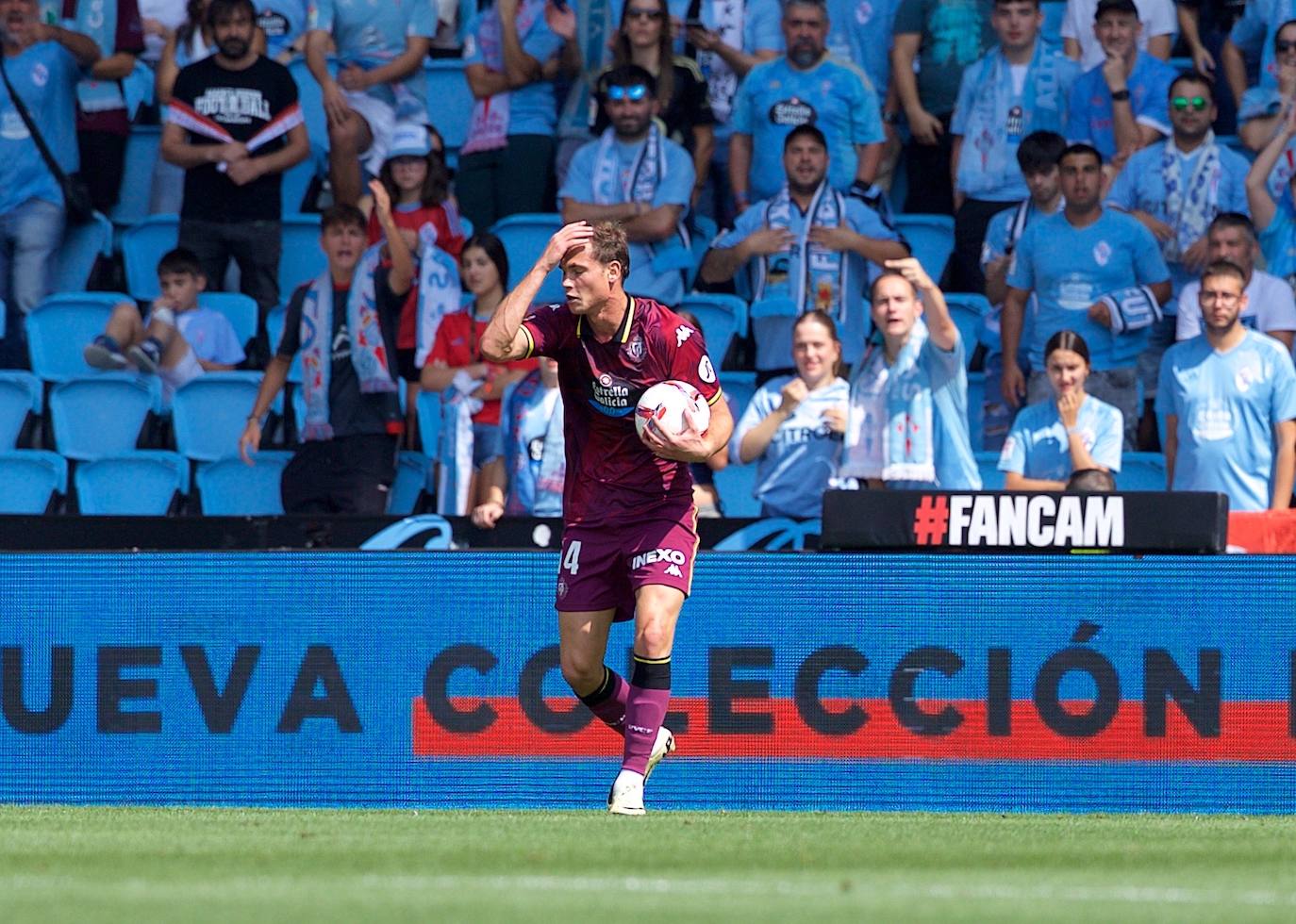 Las imágenes del partido entre el Celta de Vigo y el Real Valladolid