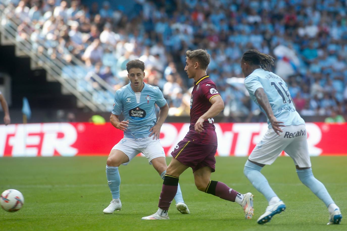 Las imágenes del partido entre el Celta de Vigo y el Real Valladolid