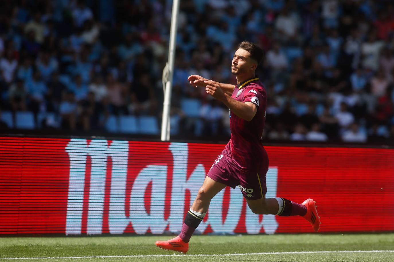 Las imágenes del partido entre el Celta de Vigo y el Real Valladolid