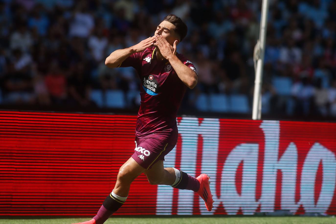 Las imágenes del partido entre el Celta de Vigo y el Real Valladolid