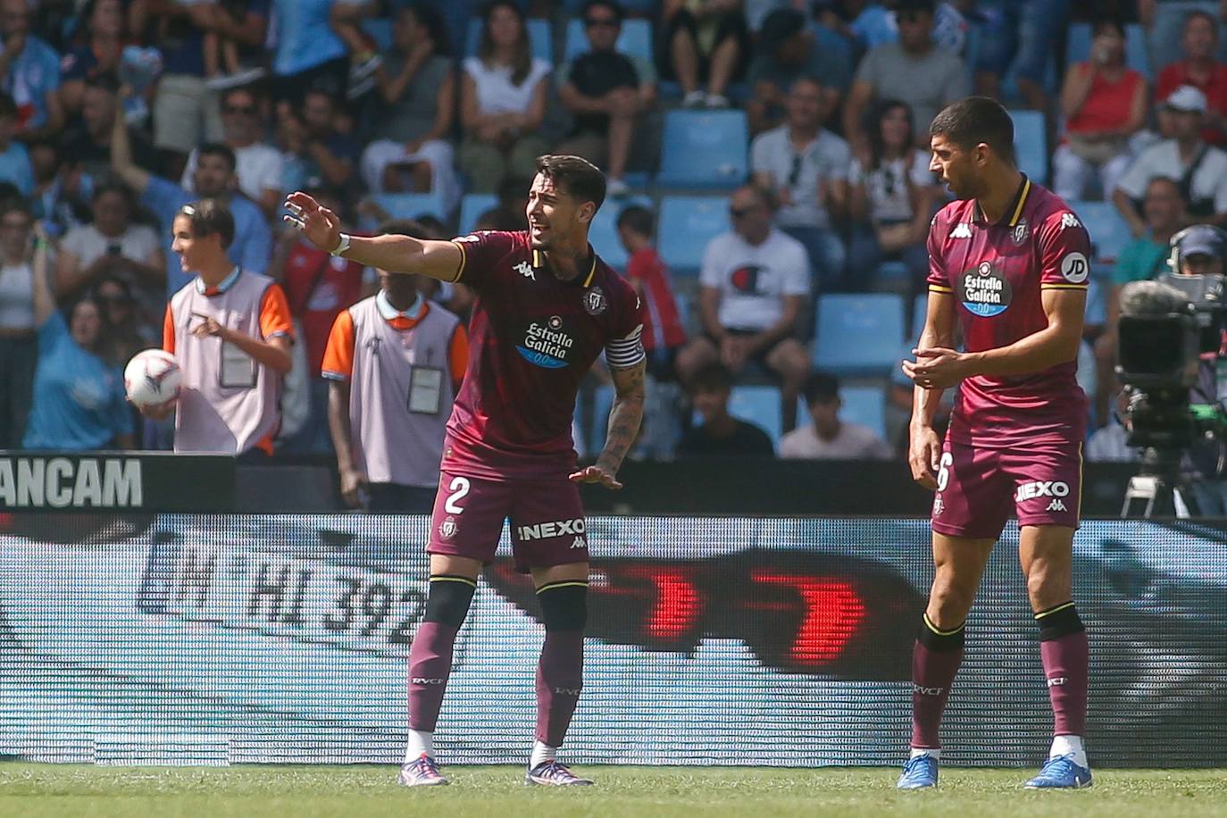 Las imágenes del partido entre el Celta de Vigo y el Real Valladolid