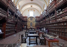 Biblioteca Palafoxiana de Puebla, en México.