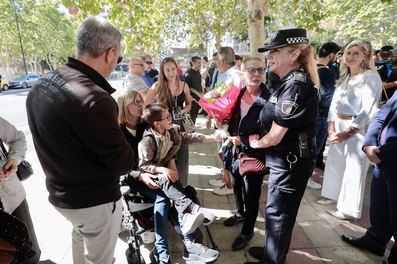 El renombramiento honorífico de la comisaria de Policía Local de la Rondilla, en imágenes