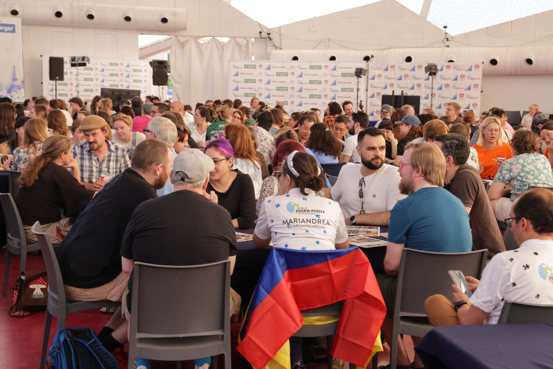 La gala inaugural del campeonato mundial de puzles, en imágenes