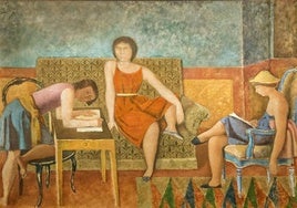 'Tres hermanas' (1963-1964), obra de Balthus.