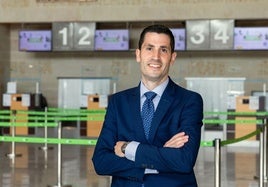 Ismael García, nuevo director del aeropuerto de Villanubla.