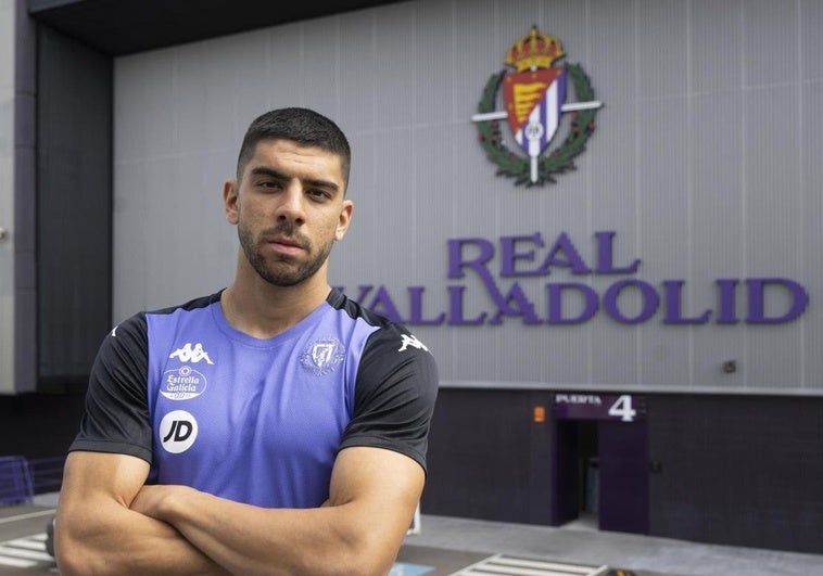 Cenk Özkacar, este juevesjunto al estadio José Zorrilla