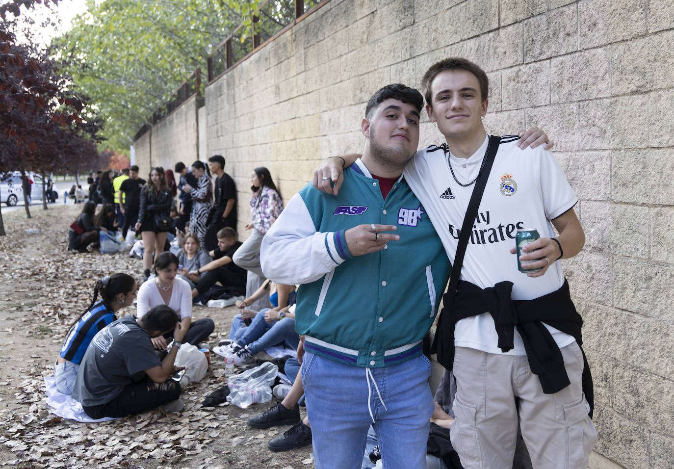 Largas colas para ver a Estopa y Natos y Waor en Valladolid