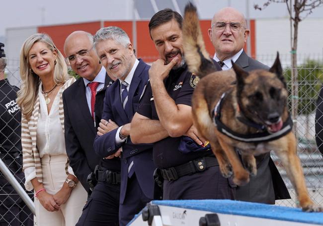 Inauguración de la nueva sede de la Unidad de Guías Caninos de la Jefatura Superior de Policía de Castilla y León