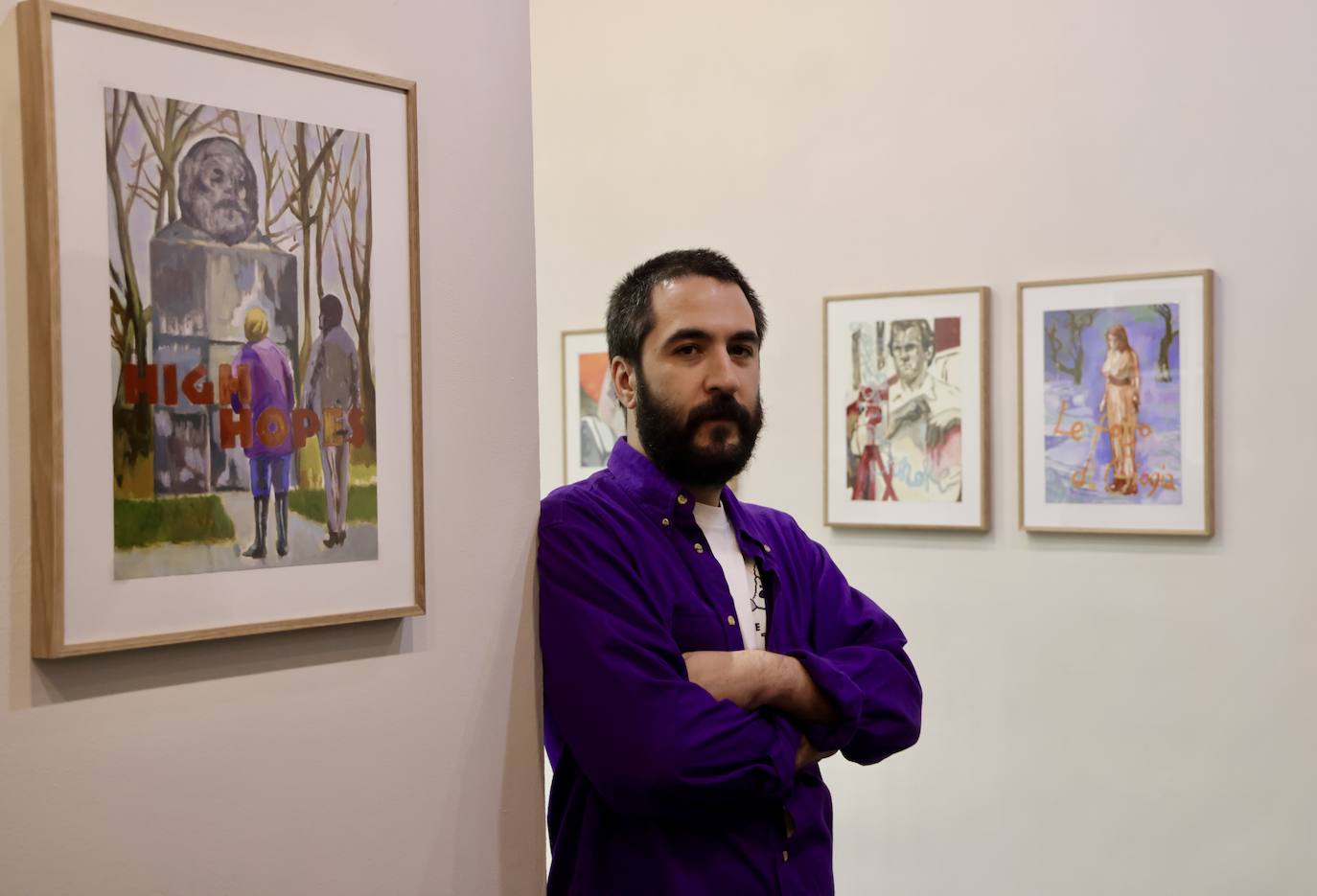 La exposición de Julián Cruz en Valladolid, en imágenes