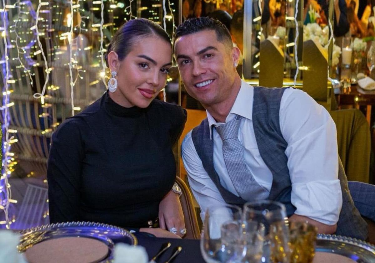 Georgina y Cristiano Ronaldo.