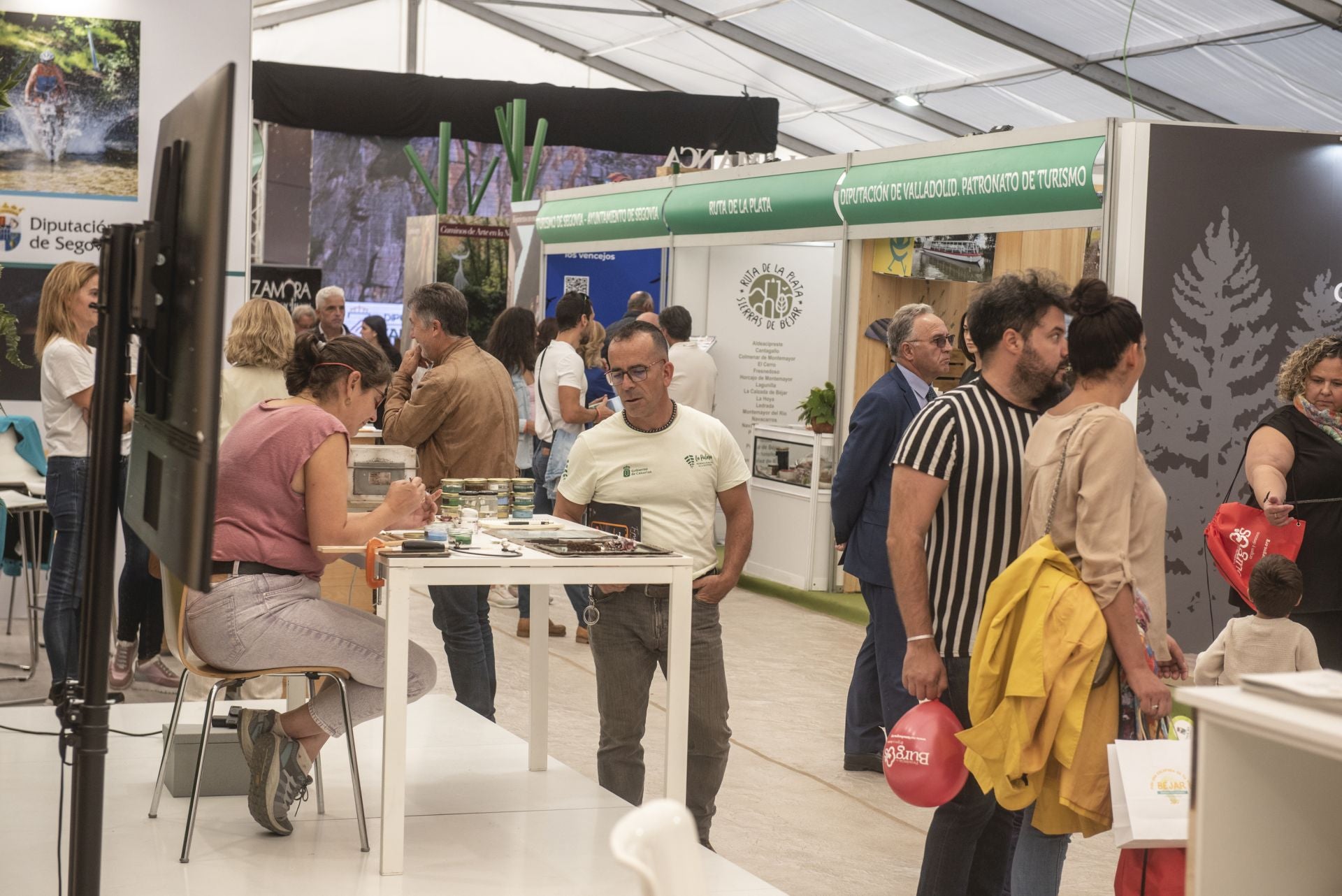 Fotos de la feria Naturcyl en el Real Sitio de San Ildefonso