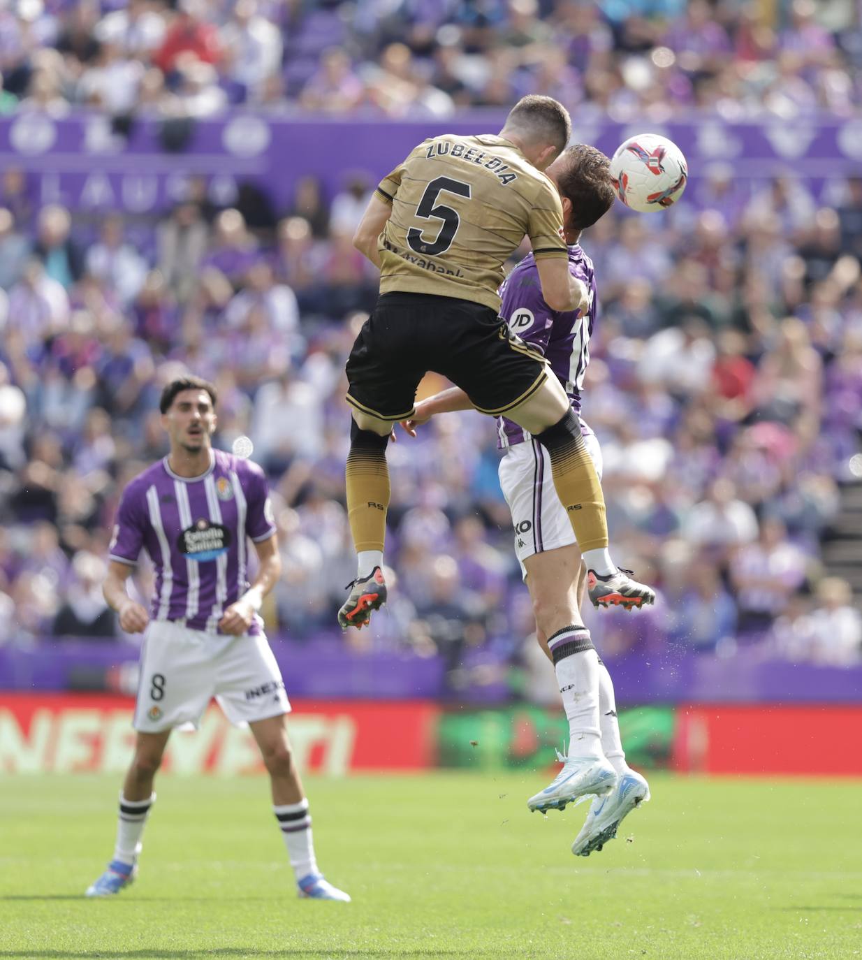 El empate en Zorrilla ante la Real Sociedad, en imágenes