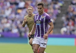 Lucas Rosa, en un momento del partido frente a la Real Sociedad.