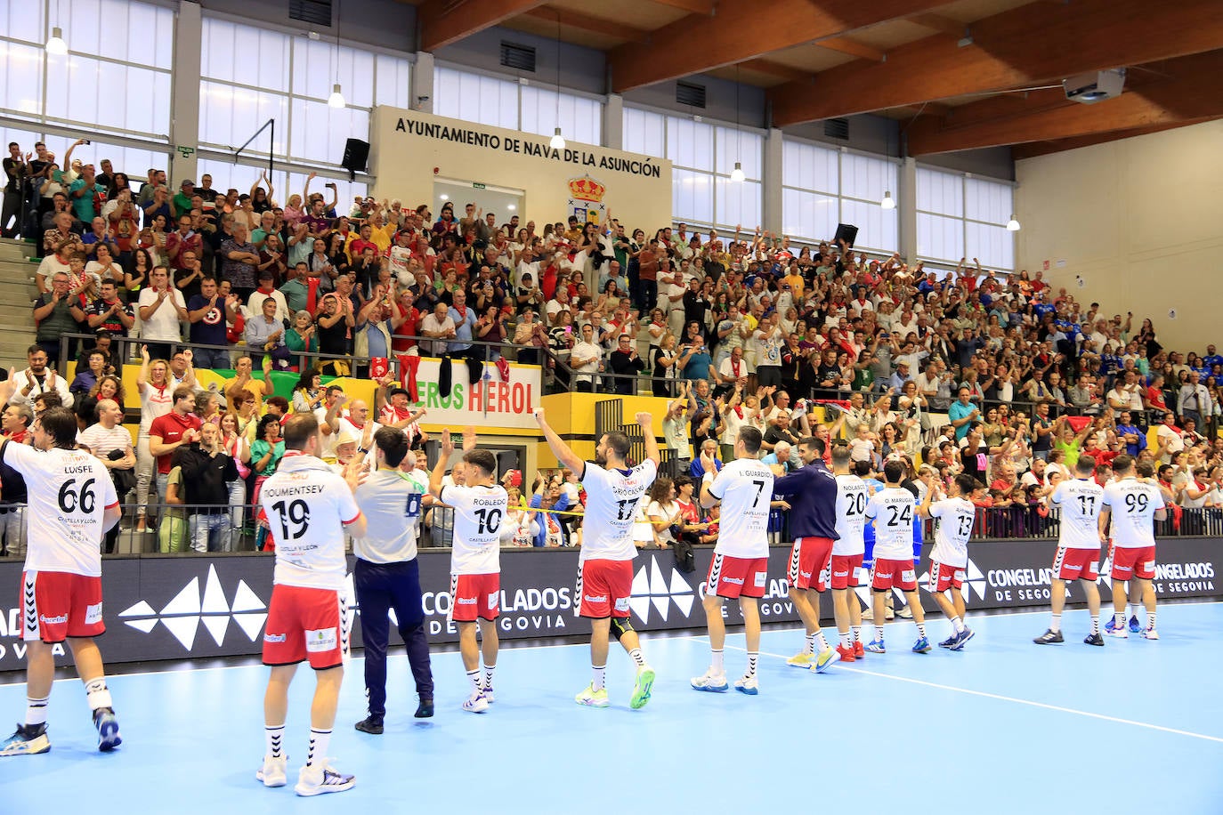 El Balonmano Nava - Recoletas Valladolid, en imágenes