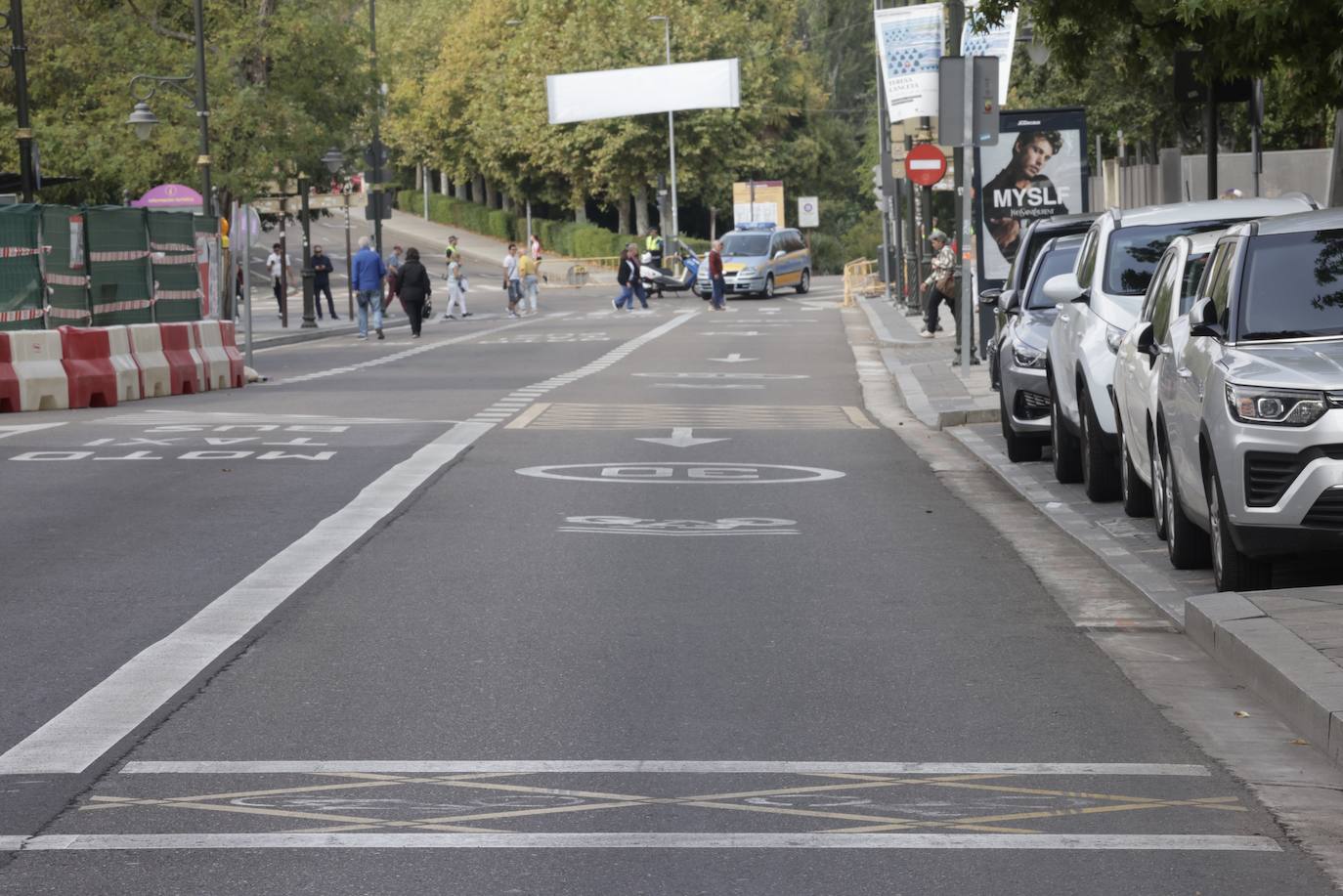 Imágenes de la capital vallisoletana en el Día sin Coche