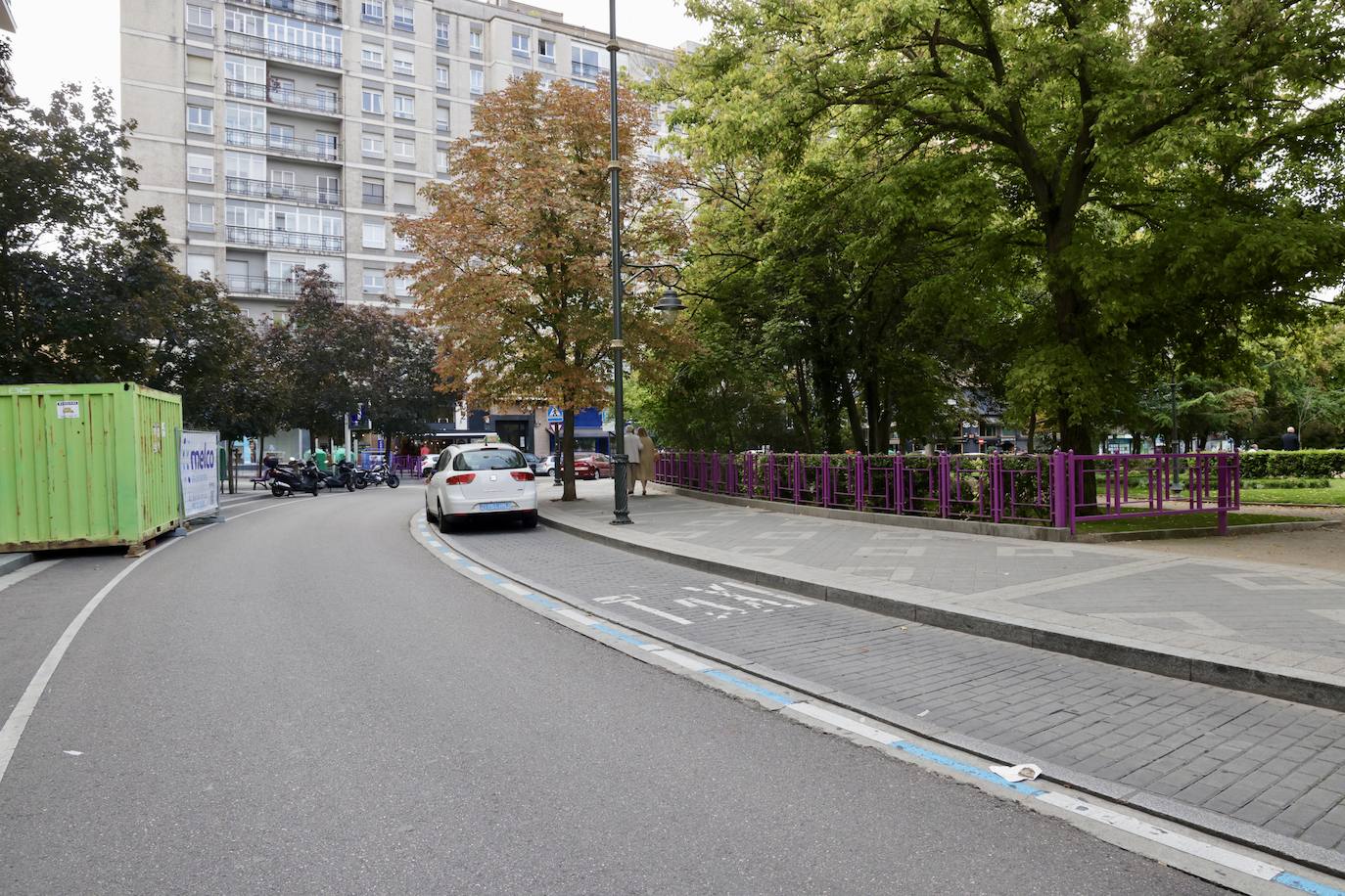 Imágenes de la capital vallisoletana en el Día sin Coche