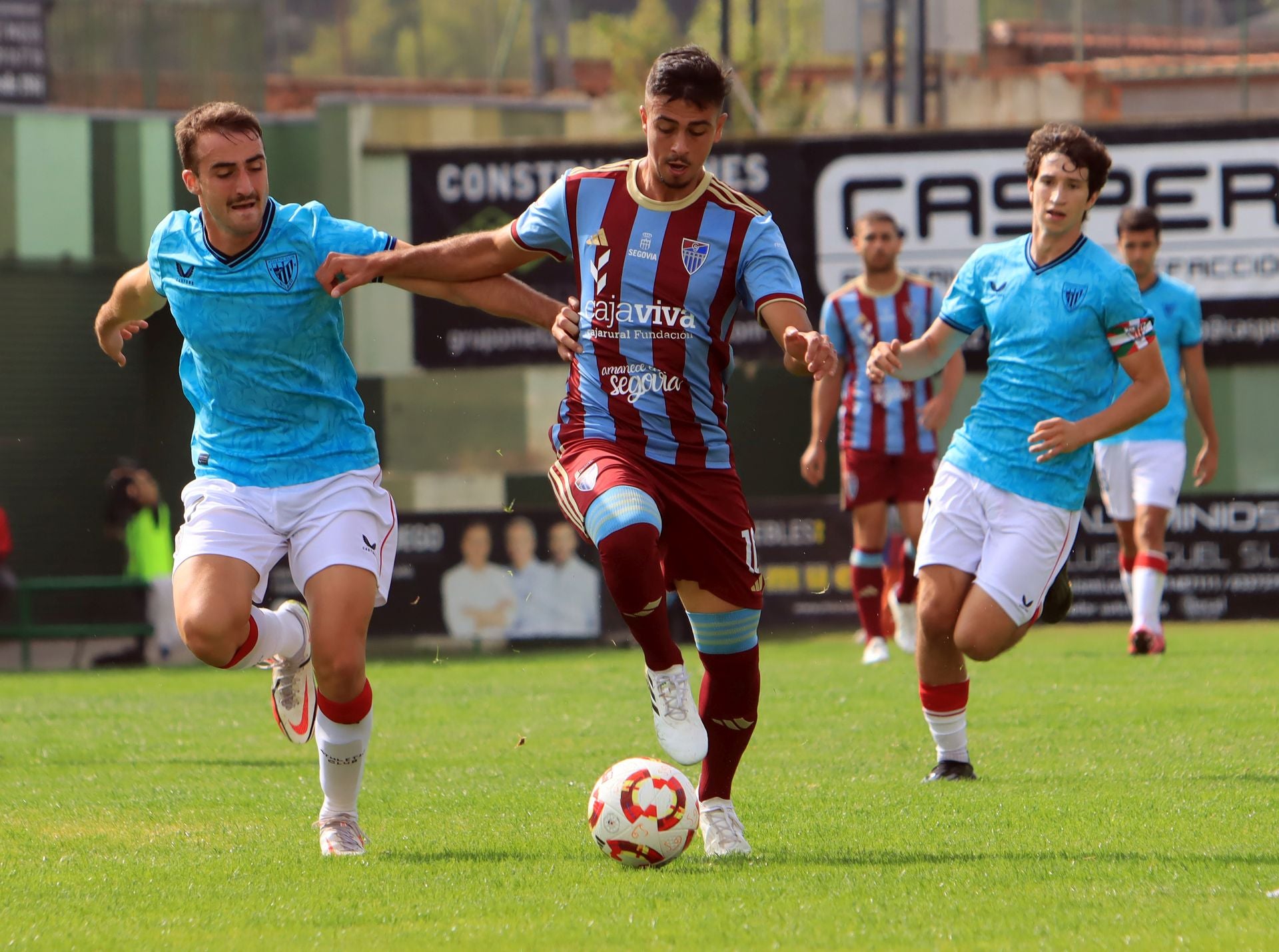 Las fotografías de la victoria de la Sego ante el Bilbao Athletic