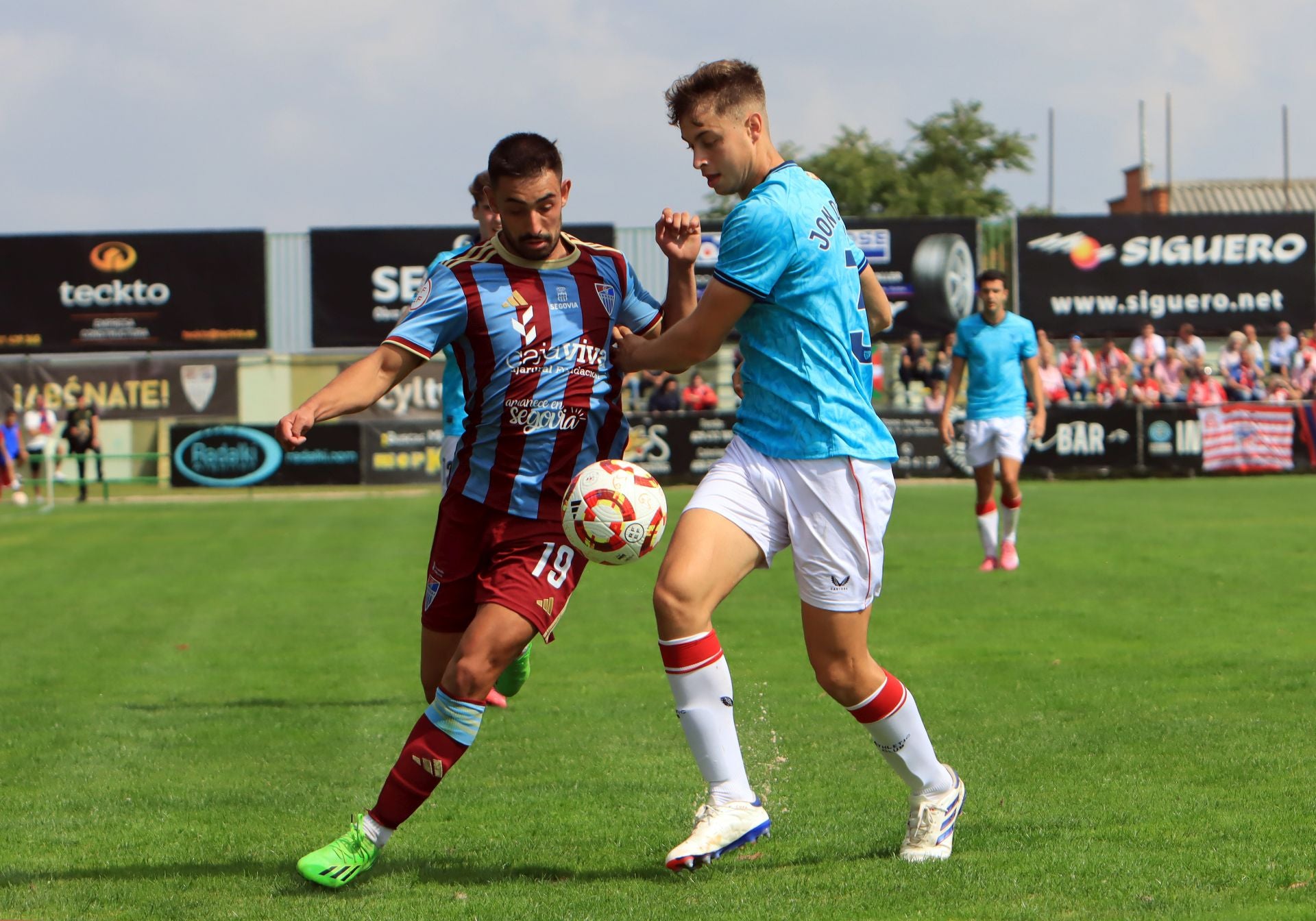 Las fotografías de la victoria de la Sego ante el Bilbao Athletic