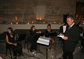 Concierto a la luz de las velas en Baltanás.