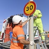 El corte de un carril anticipa año y medio de obras en la VA-20