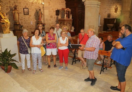 Visita a la iglesia de Valdocondes.