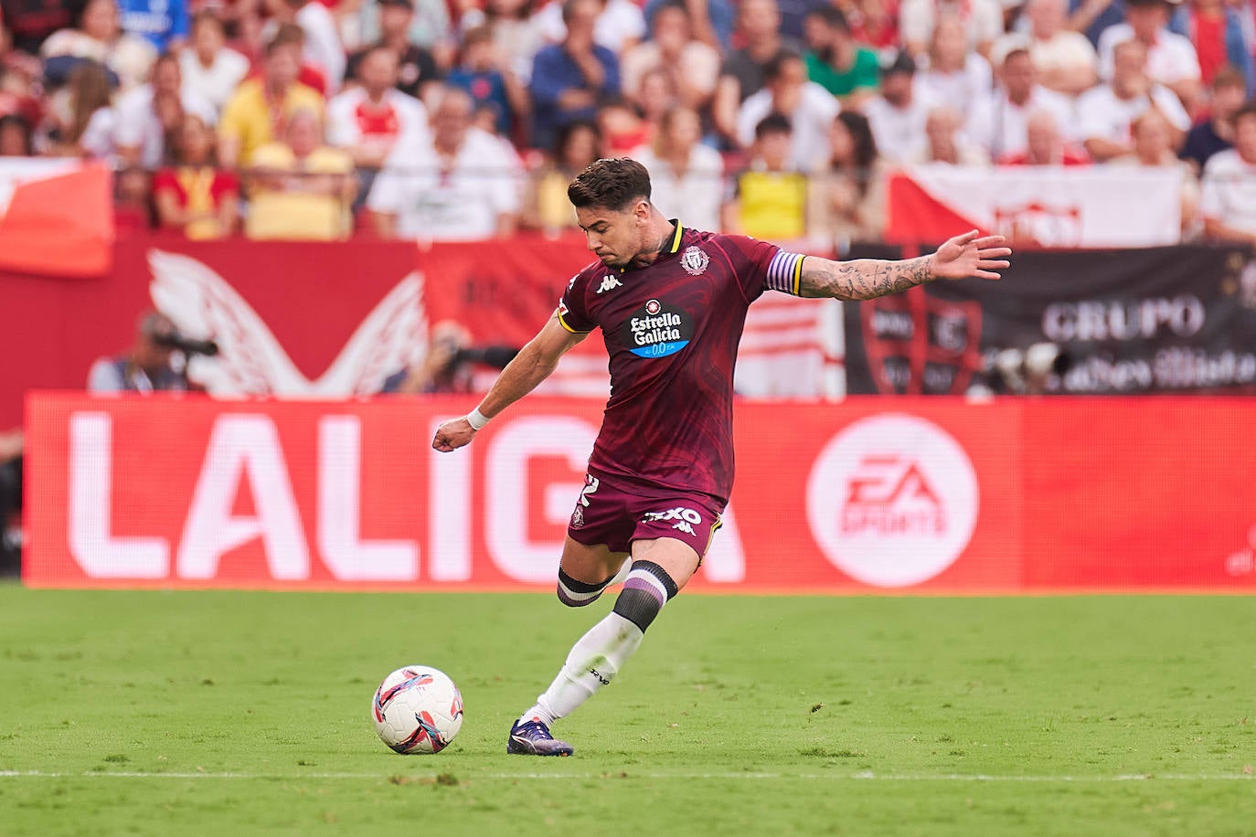 La derrota ante el Sevilla en el Pizjuán, en imágenes