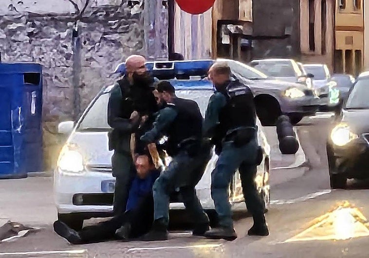 La Guardia Civil detiene al hombre que protagonizó el altercado en Íscar.