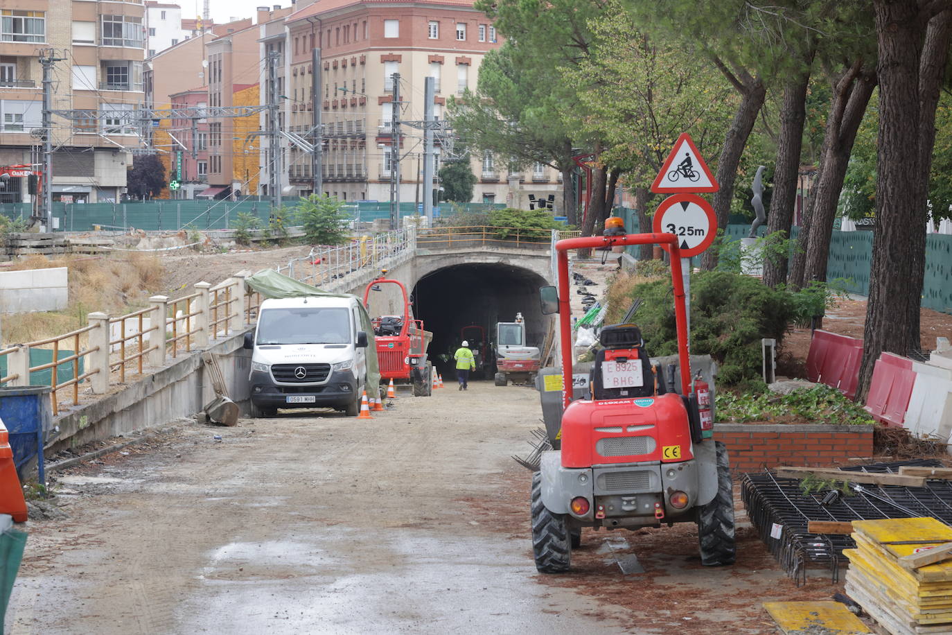 Así continúa la ampliación del túnel de Labradores