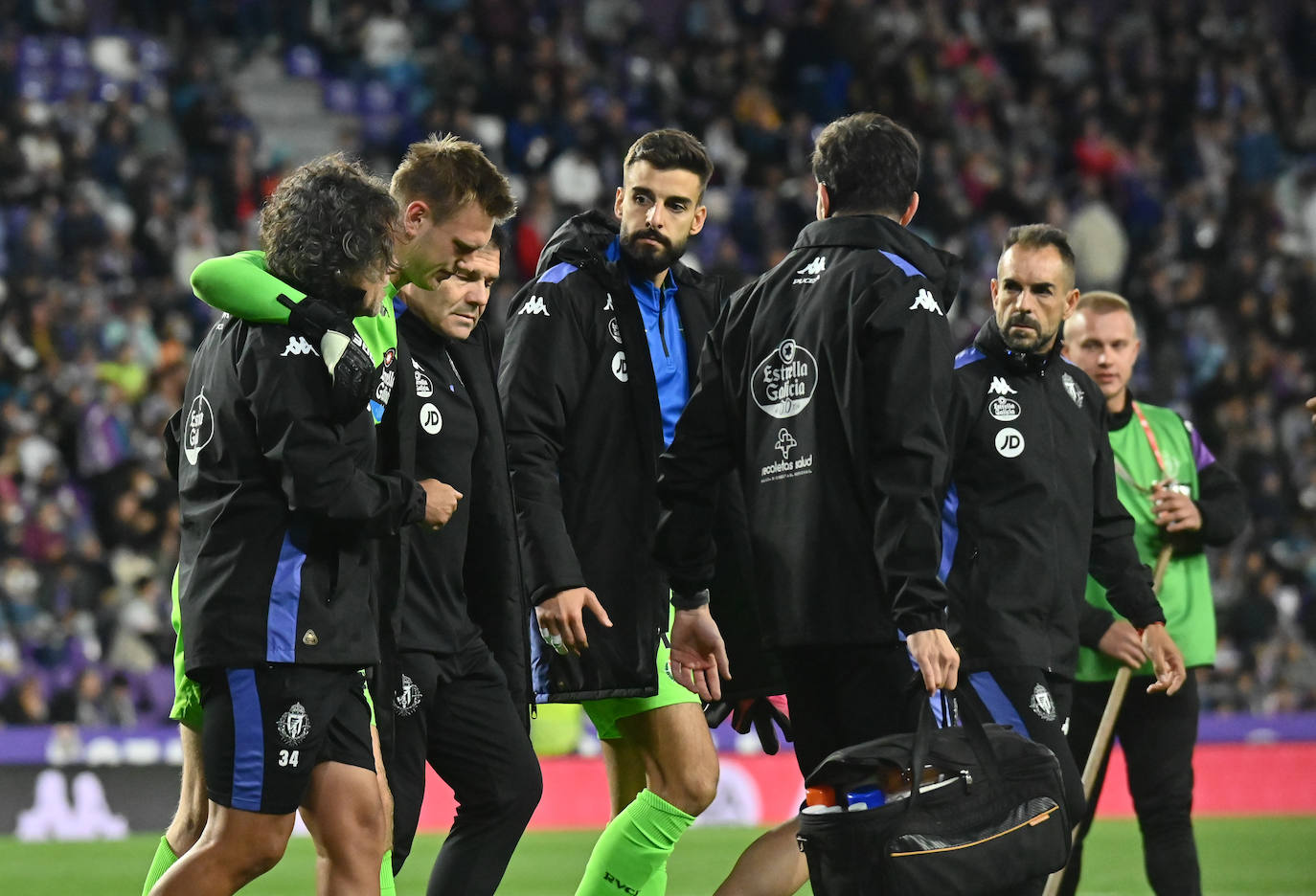 La derrota en casa del Real Valladolid frente al Mallorca, en imágenes