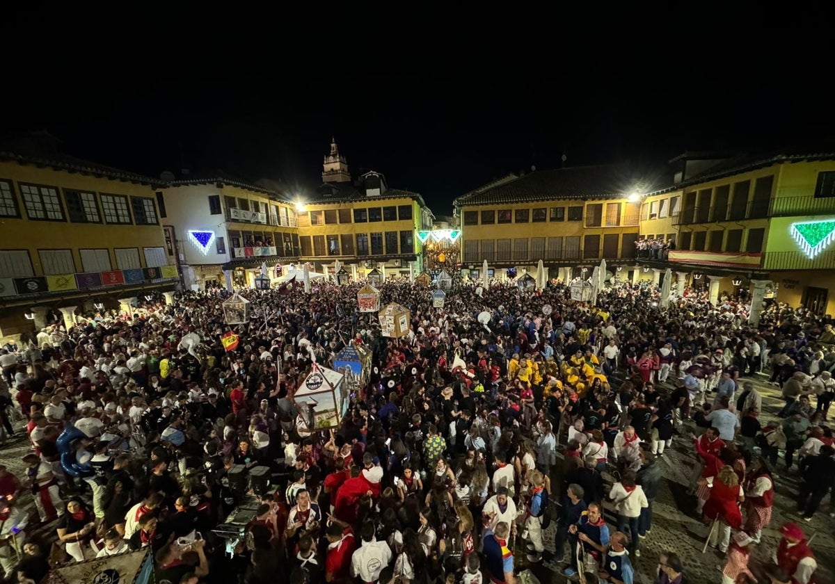 Noche de los Faroles en Tordesillas.