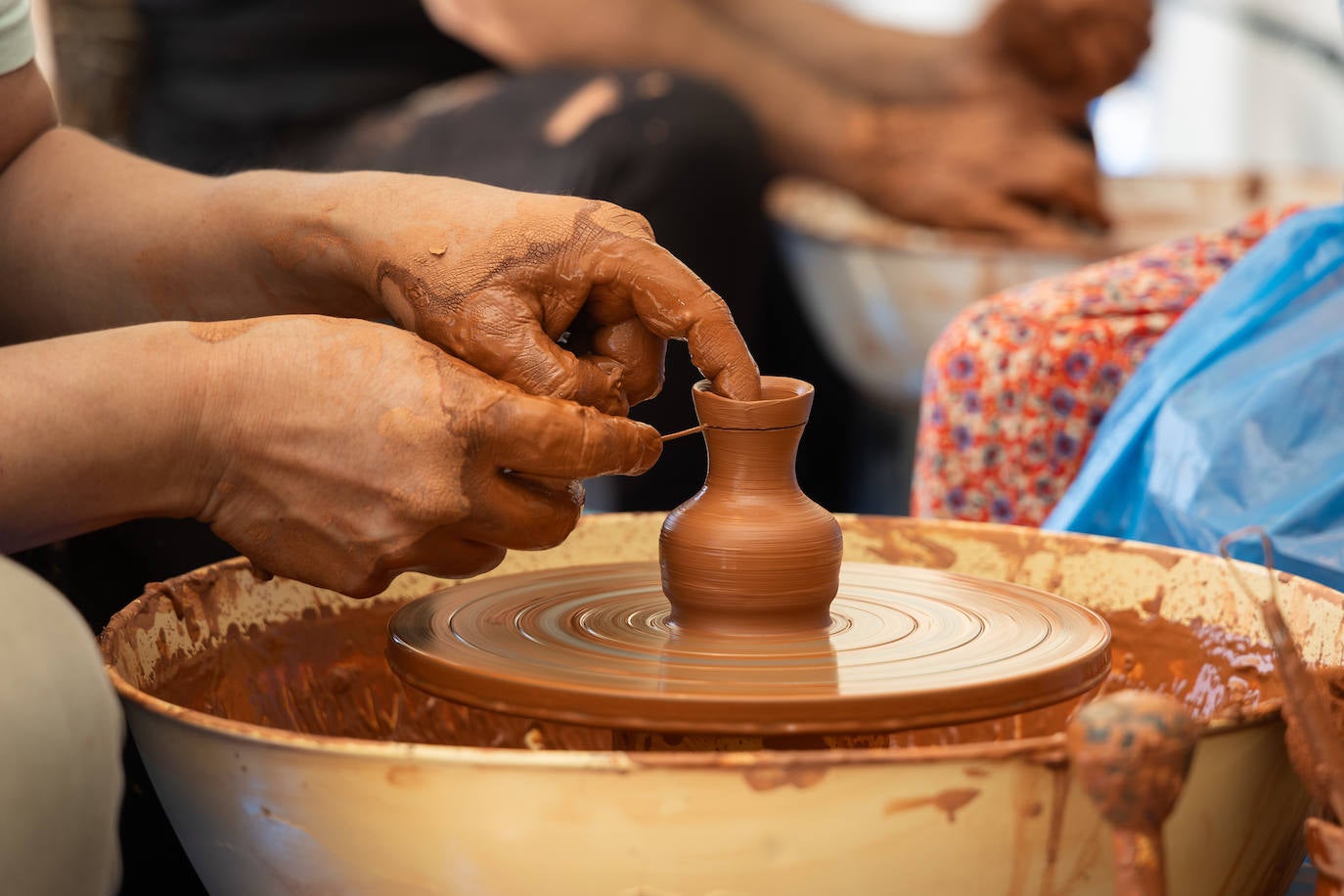 Talleres artesanales en la sede de las Cortes de Castilla y León