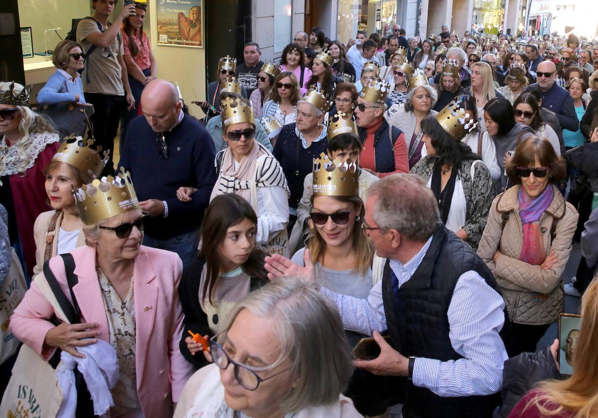El encuentro de Isabeles, en imágenes
