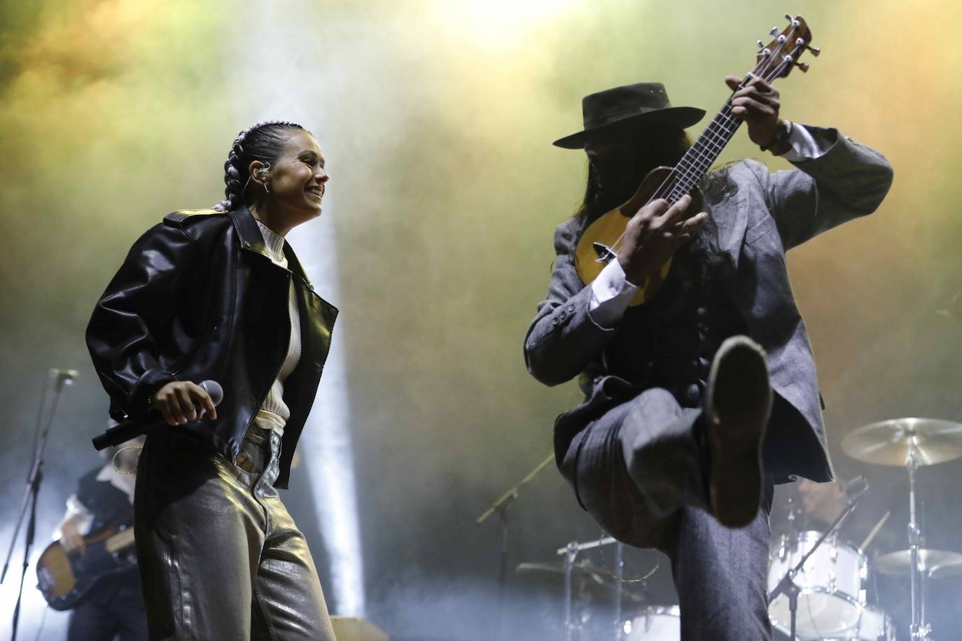 El concierto de Isabel Aaiún en Peñafiel