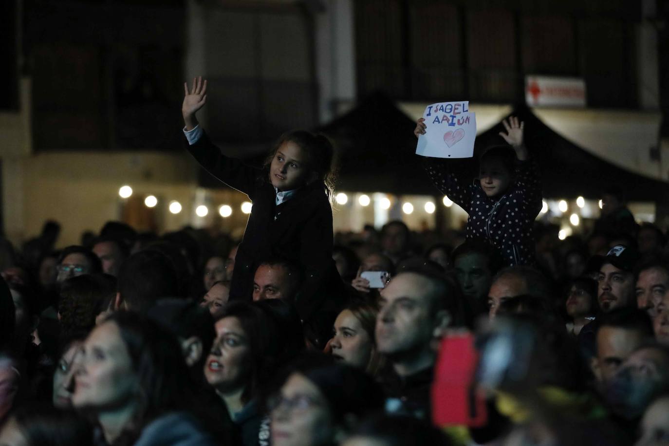 El concierto de Isabel Aaiún en Peñafiel