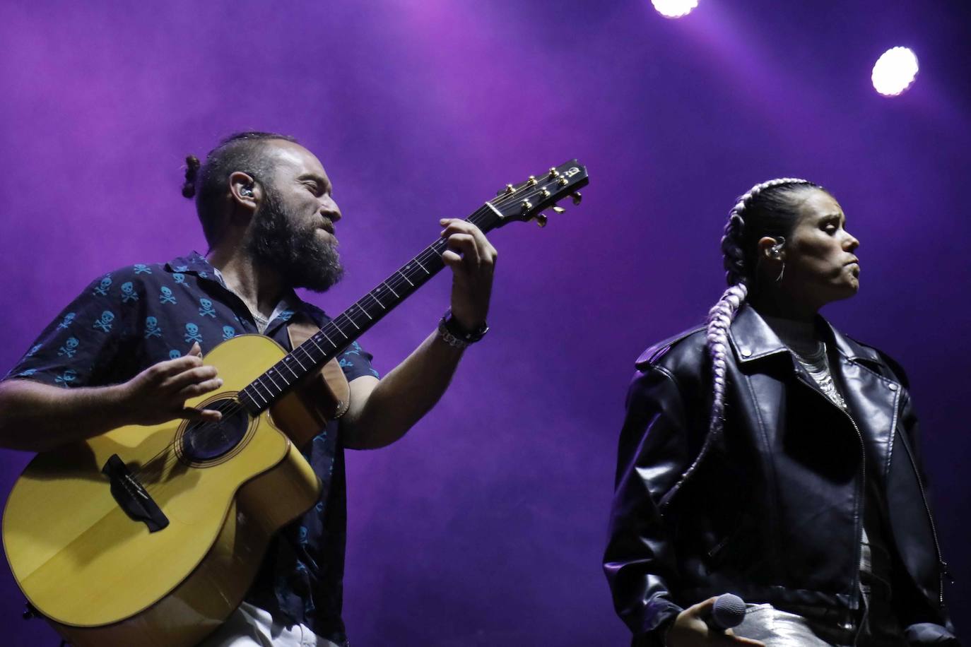 El concierto de Isabel Aaiún en Peñafiel