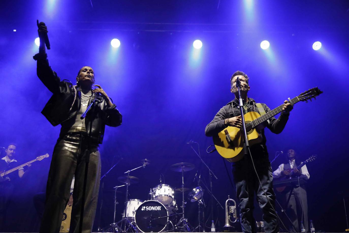 El concierto de Isabel Aaiún en Peñafiel