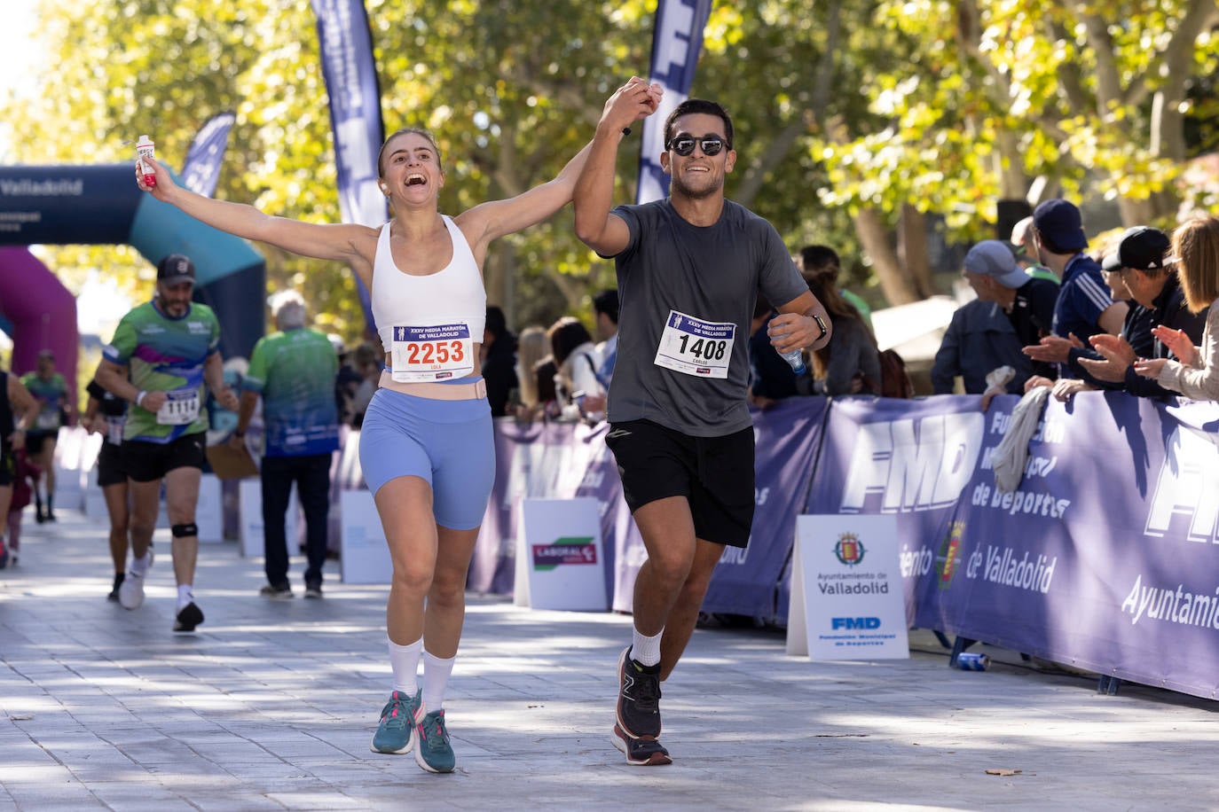 Las fotos más espectaculares de la Media Maratón de Valladolid