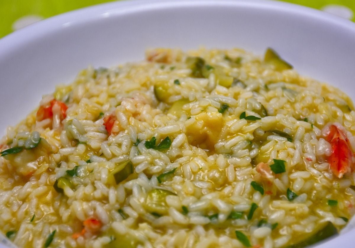 Risotto de calabacín