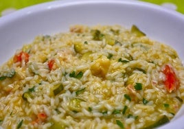 Risotto de calabacín