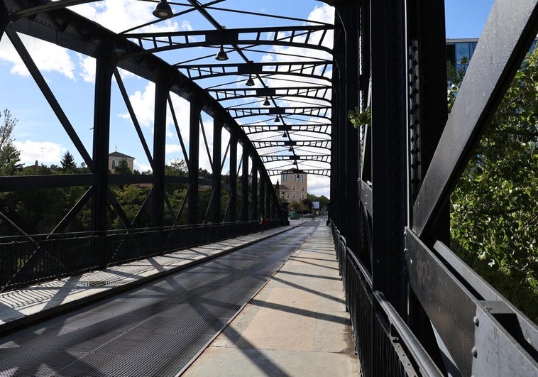 El Puente Colgante de Valladolid.