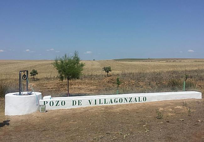 El pozo de Villagonzalo es lo único que se conserva de la antigua ermita de Santa Eufemia.