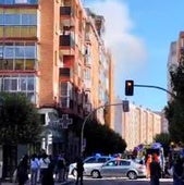 Con pronóstico grave la mujer evacuada por el incendio en el Paseo de San Vicente