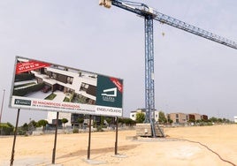 Terreno preparado para la construcción de 32 chalés adosados en La Galera.