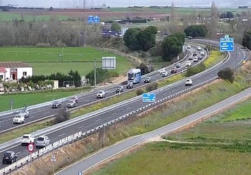 Seis heridos, entre ellos dos menores, en un accidente en la A-6