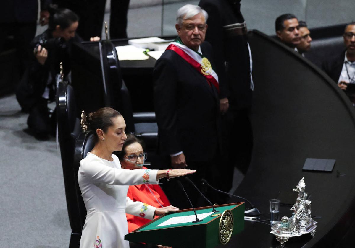 La nueva presidenta de México, Claudia Sheinbaum.