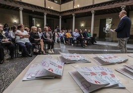 Un momento de la presentación de la guía del voluntariado.