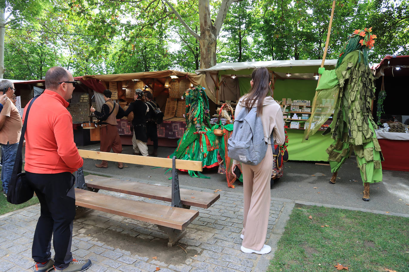 El mercado medieval, en imágenes