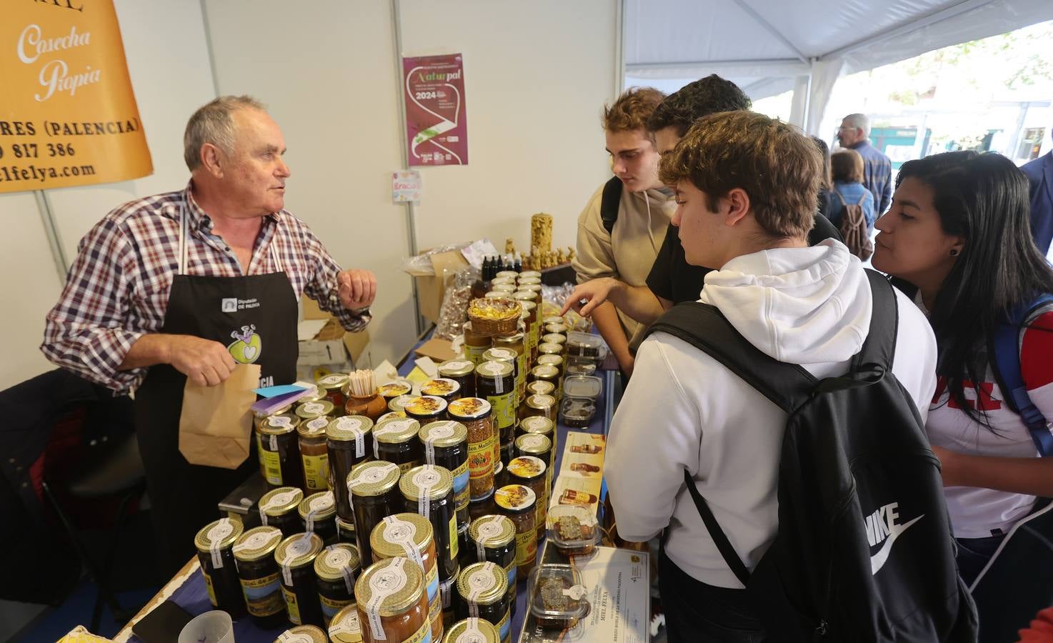 Naturpal muestra los mejores alimentos de Palencia