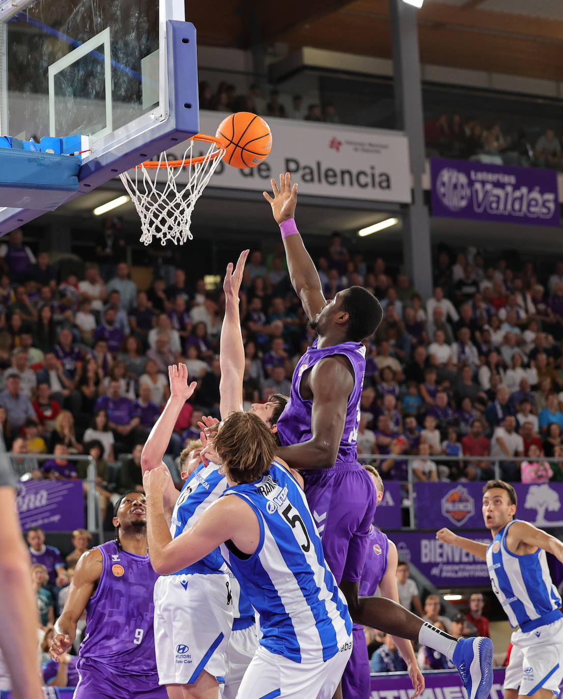 Estreno en casa con victoria del Palencia Baloncesto